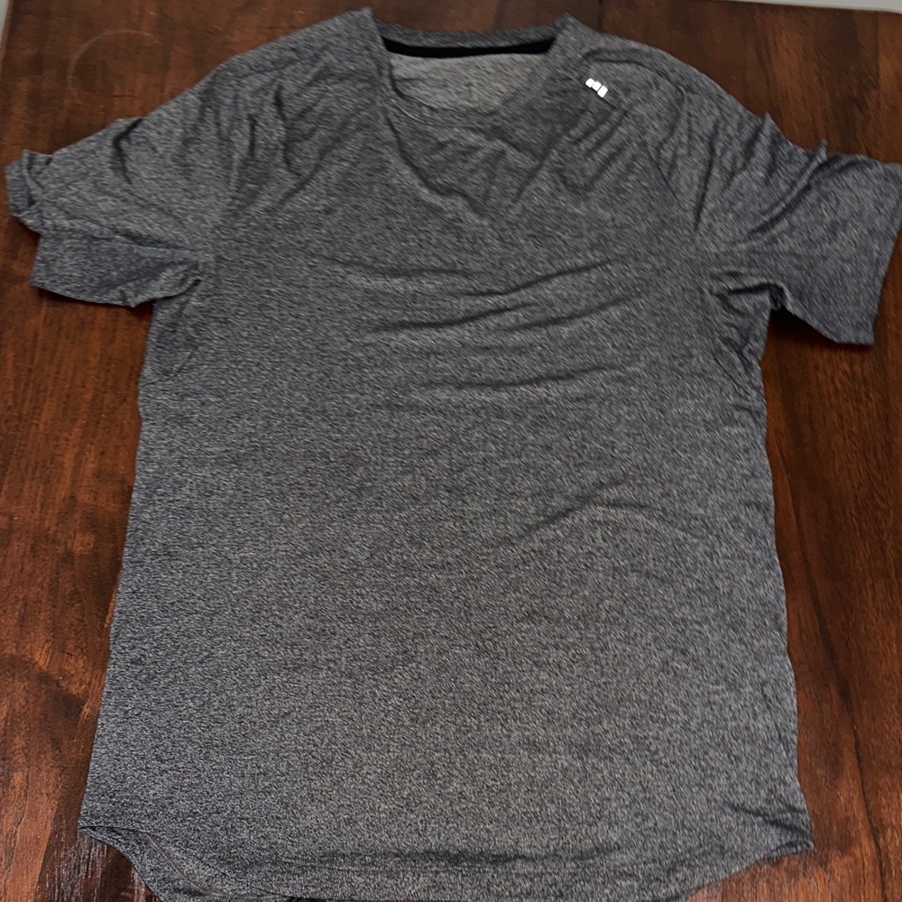lululemon athletica Charcoal Short Sleeve Tee